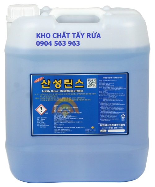 ACIDITY RINSE-NƯỚC TRỢ TRÁNG BÁT ĐĨA DÙNG CHO MÁY RỬA BÁT